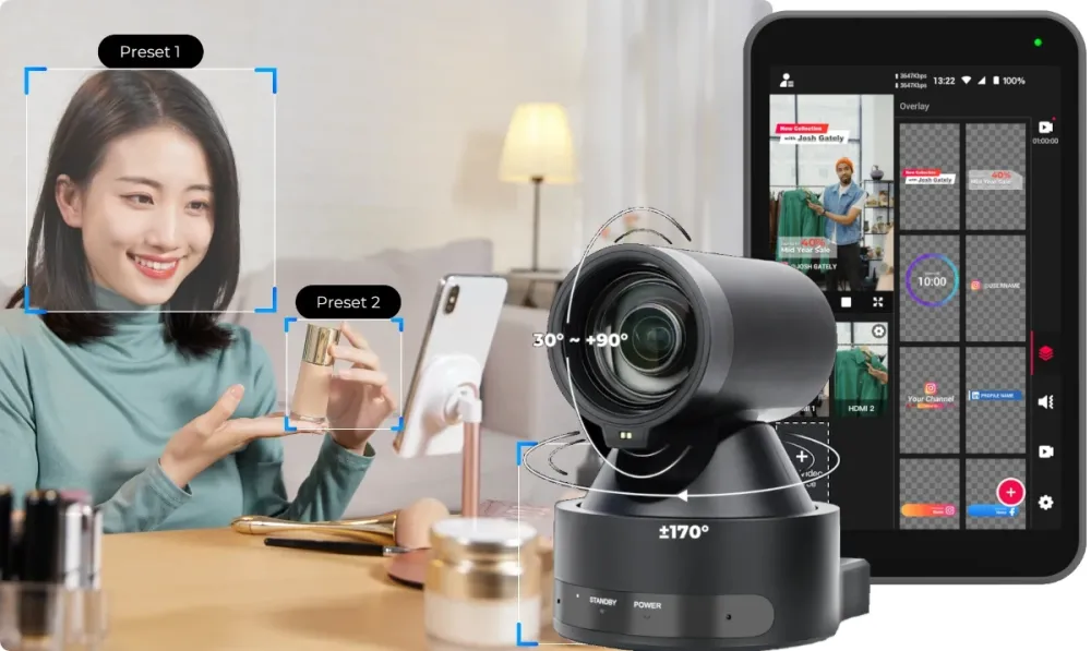 Комплект для вертикального стріму YoloLiv Instream Verticam Комплект для вертикального стріму YoloLiv Instream Verticam