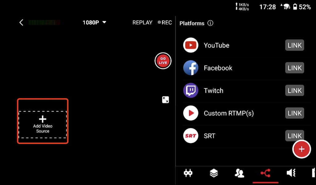 додати джерела відео